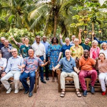 Study tour Ghana group photo
