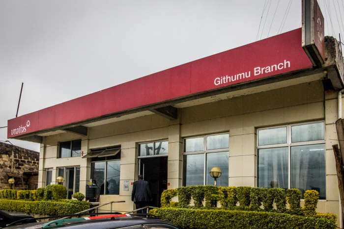 Oficina d'Unaitas a Githumu. Finançament per les pimes a Kenya. UNAI-KE-31