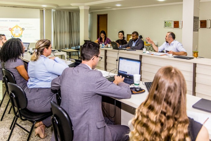 Reunión con CRESOL, organización socia de Oikocredit