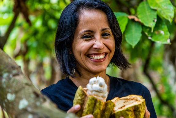 La Lupe, productora de cacau de comerç just de l'Equador.