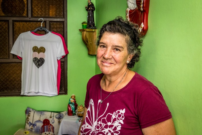 Myriam Montenegro, cliente final de Grameen