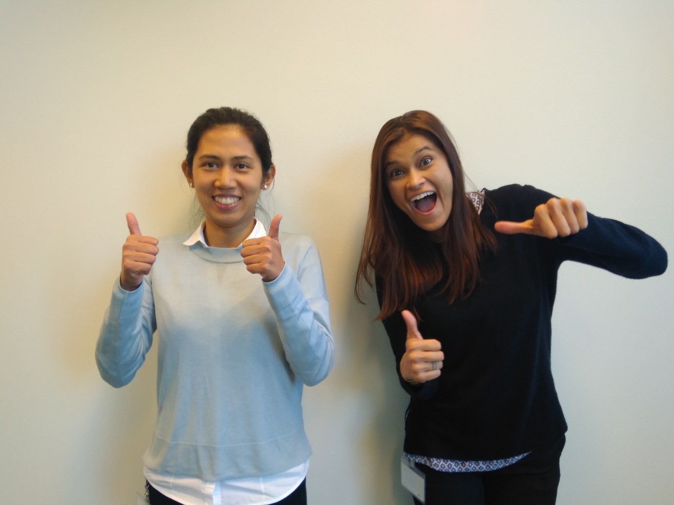 Zion Ramos (izquierda) y Viviana Cordero (derecha)